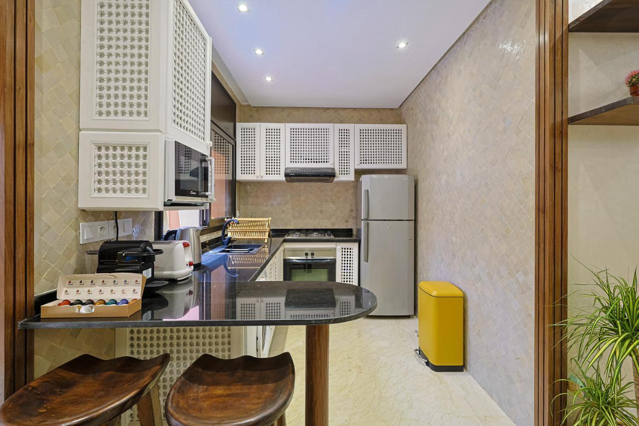 Oasis - Appartement Authentique A Gueliz Marrakesh Esterno foto