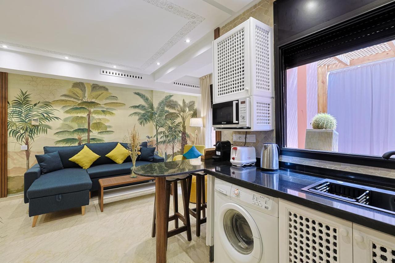 Oasis - Appartement Authentique A Gueliz Marrakesh Esterno foto