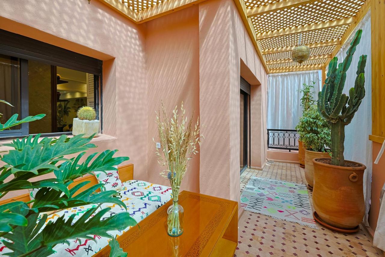 Oasis - Appartement Authentique A Gueliz Marrakesh Esterno foto