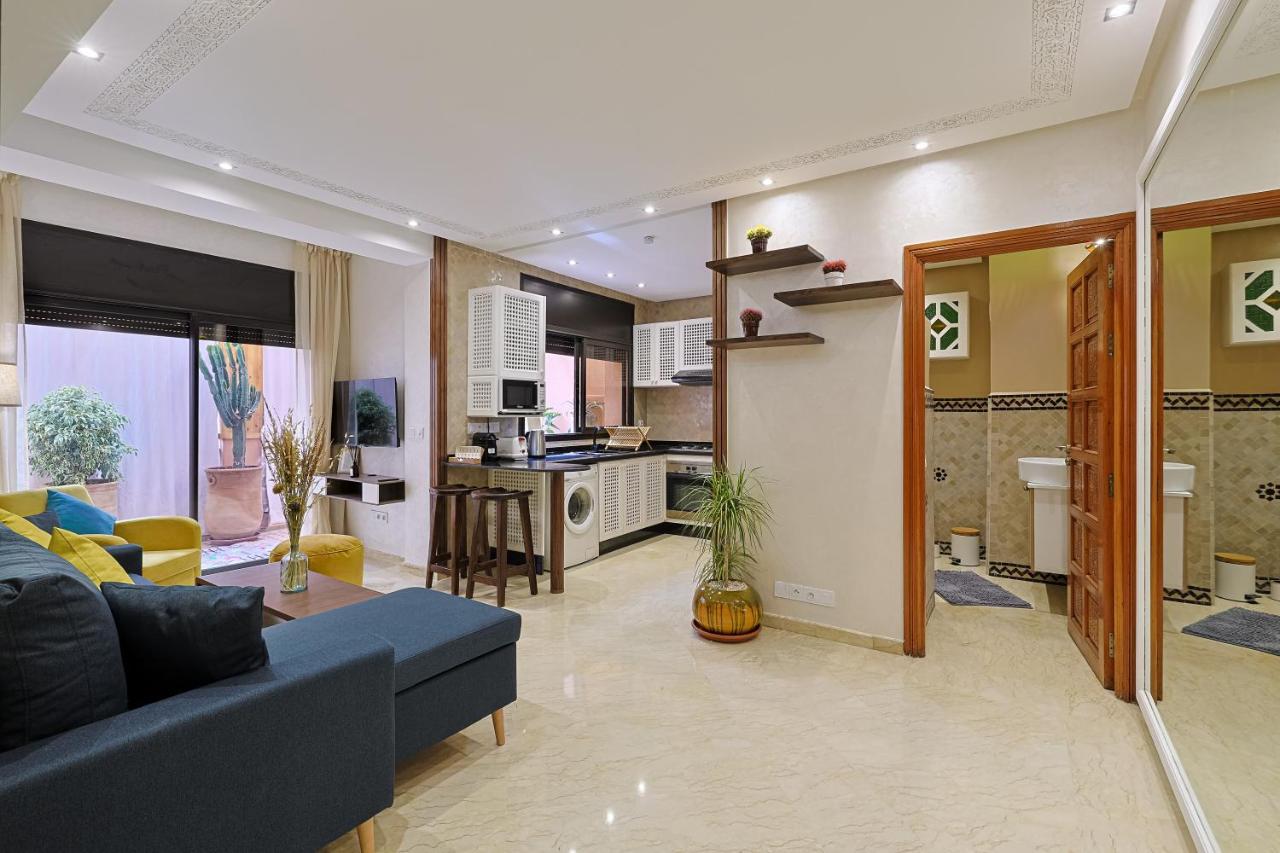 Oasis - Appartement Authentique A Gueliz Marrakesh Esterno foto